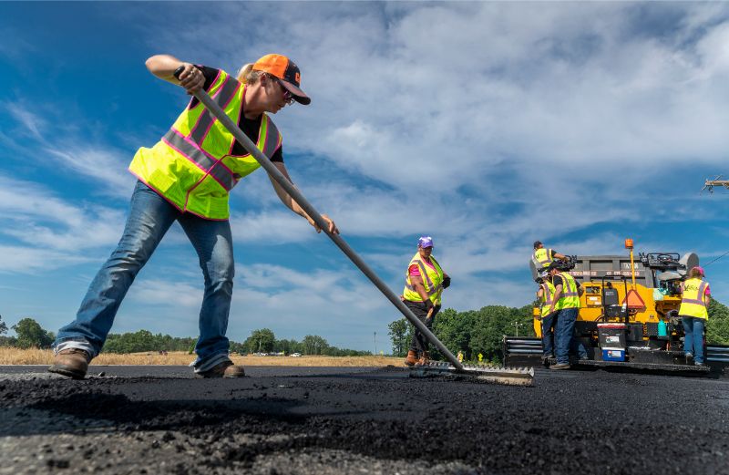 Stratenmaker in Lelystad