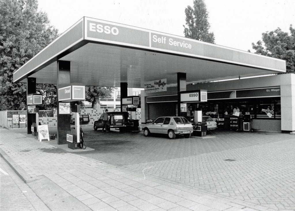 Benzinestation in Lelystad