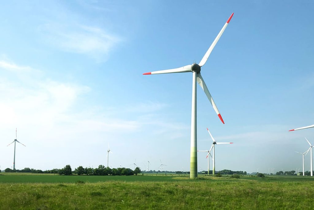 Windturbines in Lelystad